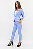 Модний жіночий костюм Melage, блакитний, фото 5