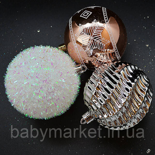 Набір ялинкових куль NewYEAR 9328C, фото 1
