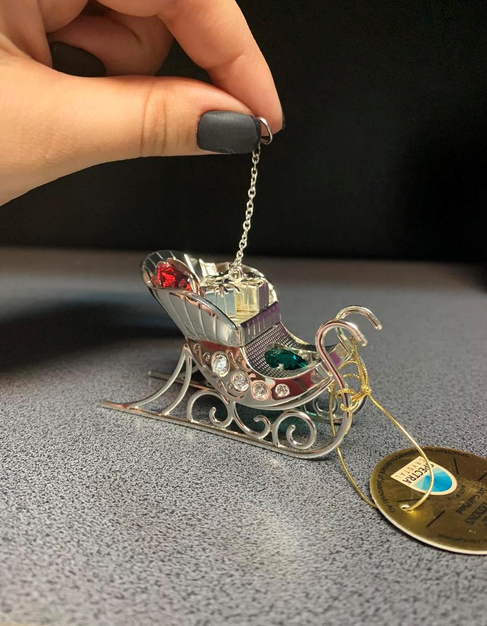 Фігурка Сваровські з ребрами "Сані" AR-1310/1