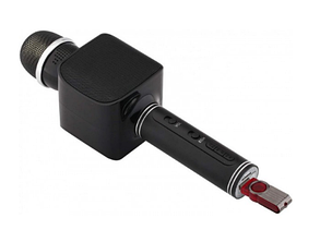 Караоке мікрофон з Bluetooth колонкою WSTER WS-858 Золотий, фото 2