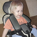 Ремені безпеки для коляски з комплектом м'яких накладок Чорний 80098, фото 3