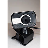 Веб-камера з мікрофоном USB+jack 3.5 2.0 4800PC WEBCAM MINI-01 Gray, фото 2