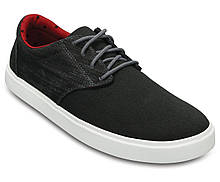 Туфли мужские текстильные Кроксы / Crocs Men's Citilane Canvas Lace-up Sneaker (203969), Черные
