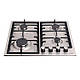 Газова варильна поверхня Ventolux HSF640-D3 CS (X), нержавіюча сталь, на 4 конфорки, газ-контроль, фото 2