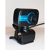 Веб-камера з мікрофоном USB 2.0+3.5 jack 4800PC WEBCAM MINI-01 Blue
