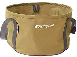 М'яке відро для підгодовування без кришкою, відро для прикормки, відро World4Carp 14 л Coyote