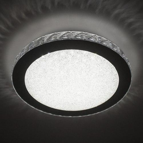 Стельовий світлодіодний світильник LUMINARIA SIYANIE 25 W R350 CHROME/CRYSTAL IP20 4000K