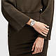 Годинники наручні жіночі DKNY NY2582 кварцові, стрілки з підсвічуванням, сріблясті, США, фото 7