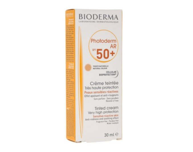 Солнцезащитный крем Bioderma Photoderm AR Spf 50+ Tinted Sun Cream - фото 2 - id-p1302582016