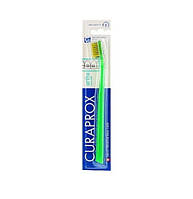 Зубна щітка Curaprox CS 5460 Ortho Ultra Soft ультра-м'яка салатово-жовта