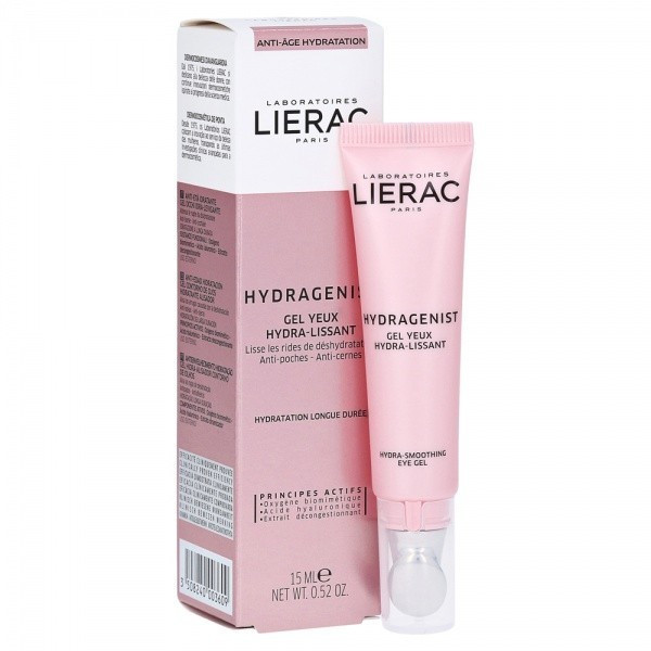 Гель для контуру очей Лиерак Lierac Hydragenist Yeux Hydra-Smoothing Eye Gel 15 мл