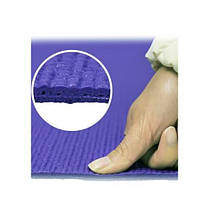Килимок для йоги йога мат килимок для фітнесу та гімнастики з чохлом Newt PVC GR 5 мм, синій, фото 3