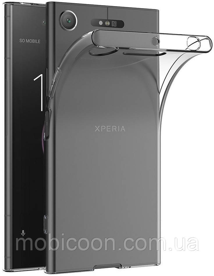 Чохол силіконовий для Sony Xperia XZ1 ультратонкий прозорий