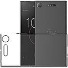 Чохол силіконовий для Sony Xperia XZ1 ультратонкий прозорий, фото 4