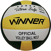 М'яч волейбольний професійний Winner Super Soft VC-5 Colored розмір 5 (VC-5)