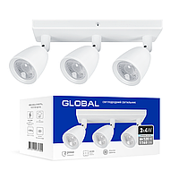 Спотовий LED Світильник GSL-01S GLOBAL 12 W 4100 K