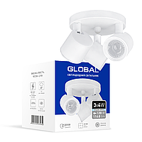 Спотовий LED світильник GSL-02C GLOBAL 12 W 4100 K білий
