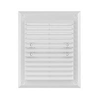 Вентиляційна решітка із сіткою проти комах (пластик) 218х178