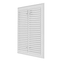 Вентиляційна решітка із сіткою проти комах (пластик) 265х215