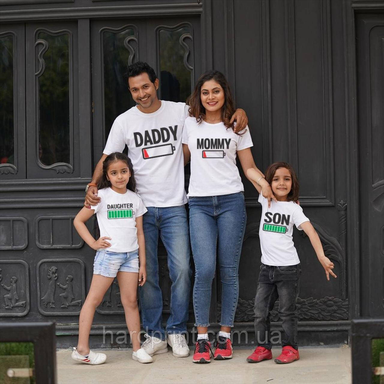 Футболки. Family Look. Футболки для всієї родини. King, Queen, Prince and princess