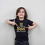 Футболки. Family Look. Футболки для всієї родини. King, Queen, Prince and princess, фото 4