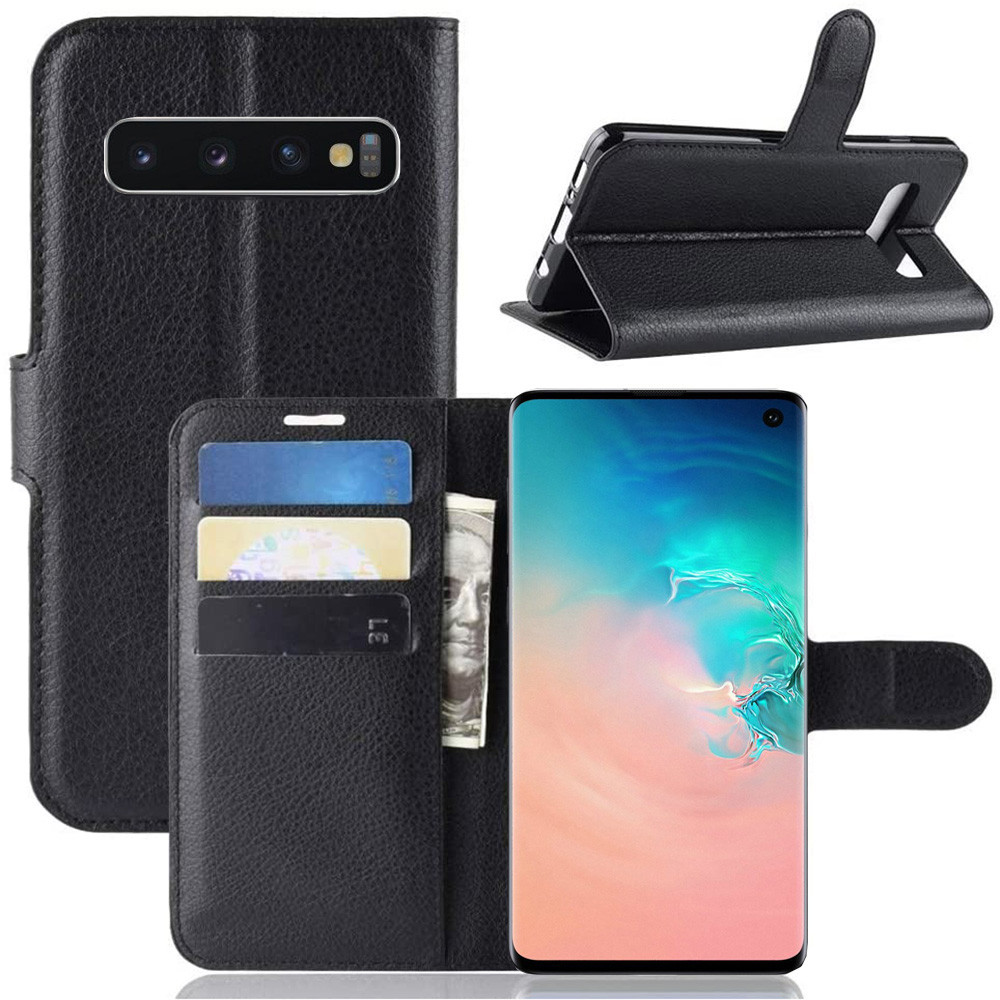 Чохол-книжка Litchie Wallet для Samsung G973 Galaxy S10 Black