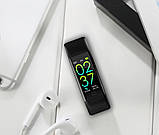 Розумний фітнес браслет Lemfo F07T з термометром (Чорний), фото 5