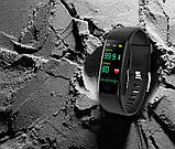 Розумний фітнес браслет Lemfo F07T з термометром (Чорний), фото 6