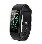 Розумний фітнес браслет Lemfo F07T з термометром (Чорний), фото 9