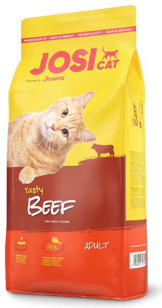 Сухой корм для котов с говядиной JosiCat Tasty Beef 10 кг - фото 1 - id-p1126244643