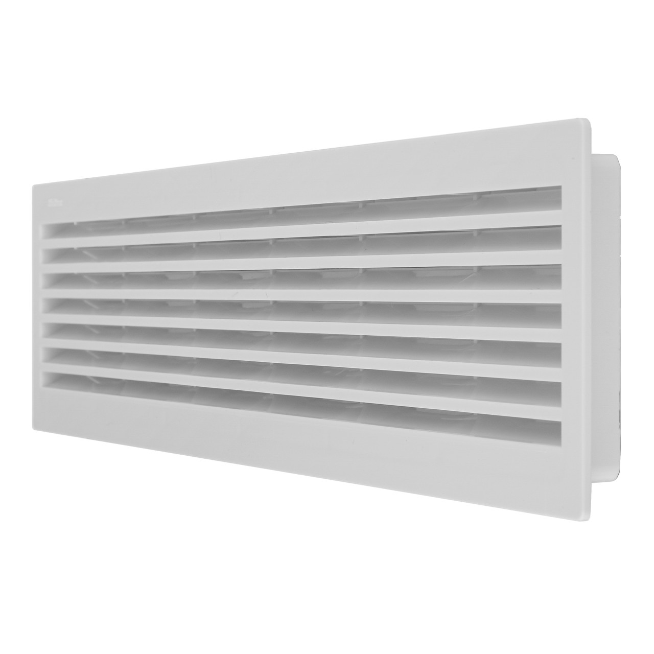 Вентиляційна решітка (дверна) (пластик) 100x450 мм, комплект 2 шт.