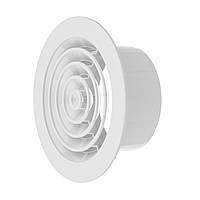 Вентиляційний дифузор із фланцем і пружинним кріпленням, d150*d100 мм