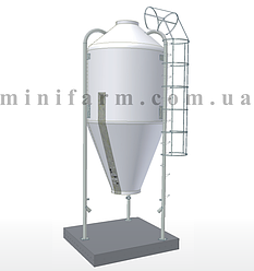 Ссилосний бункер для корму 2,4т