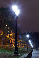 Парковий Світильник R1-C2 Villa h 60 мм Чавунна опора ліхтаря