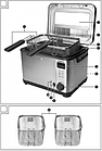 Фритюрниця SilverCrest SEF3 2000 B1— 2000 Вт, 4 літри, фото 8