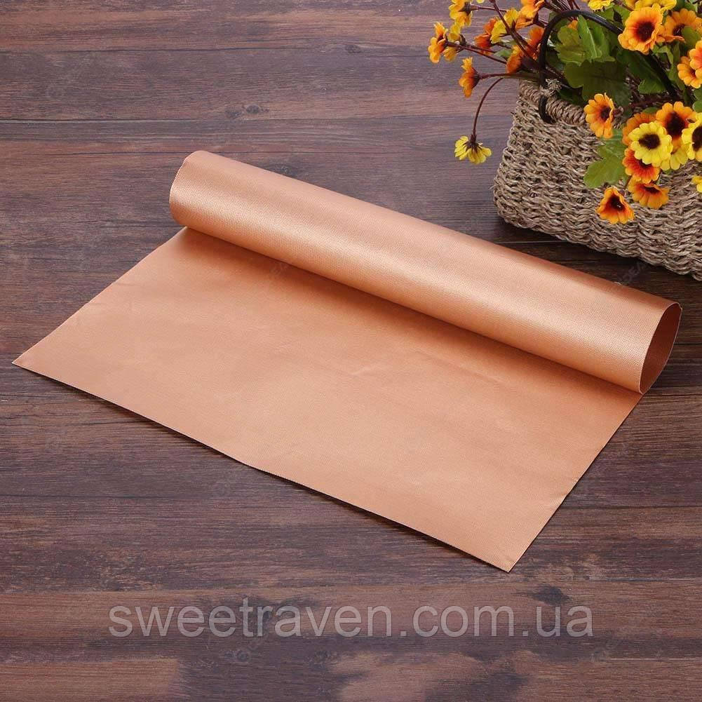 Тефлоновий килимок для випічки 40*60 див. БРОНЗОВИЙ, фото 1