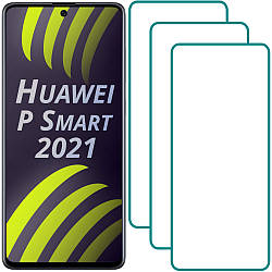 Комплект Huawei P Smart 2021 Захисні Стекла (3 шт.) (Хуавей П Смарт 2021)