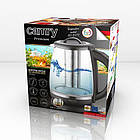 Електрочайник Camry CR 1290 —  2 л, Терморегулятор 60-100 ° C, Заварник, 2200Вт, фото 8