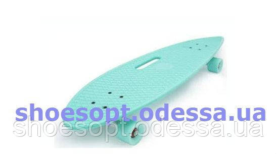 Пенні борд Penny Board скейт Nickel 92см бірюзовий