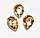 Стрази кристали Крапля 10*8мм шампанське скло (ціна за 5 шт.), фото 4