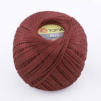 Пряжа Yarn Art Iris 20гр - 138м (931 Терракотовый), Турция