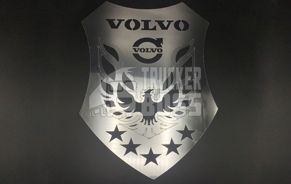Вимпел на кабіну VOLVO з неіржавкої сталі
