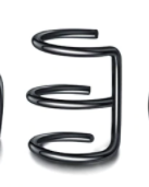 Сережки обманки для пірсингу вух