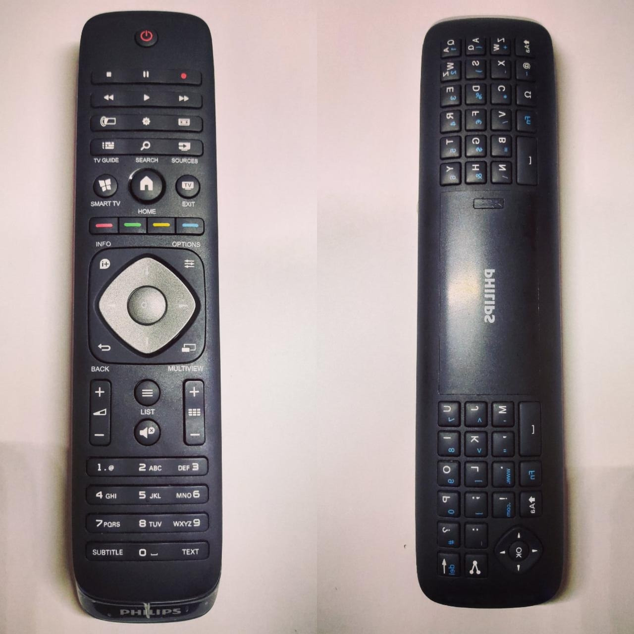 Оригінальний пульт для Philips YKF364-001 з клавіатурою (398GFBD1NEPHT), фото 1