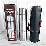 Термос туристичний UNIQUE UN-1004 1.0 л для чаю кави води, фото 2