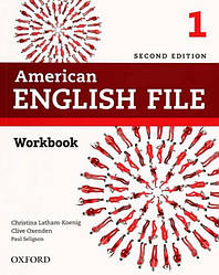 American English File Second Edition 1 Workbook