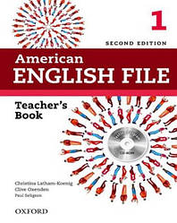 American English File Second Edition 1 teacher's Book with Testing Program CD-ROM