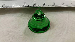 Дзвіночки, колір - зелений, 12 мм