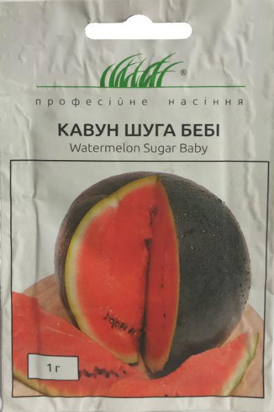 Насіння кавуна Шуга Бебі 1 г Clause, фото 1