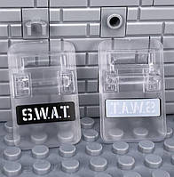 Прозрачный щит защиты 1шт. SWAT аксессуары для конструктора Лего